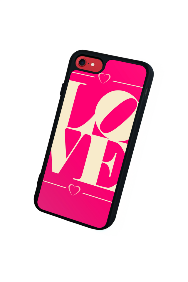 iPhone 7 Uyumlu Love Tasarımlı Glossy Premium Kılıf