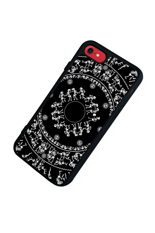 iPhone 7 Uyumlu Mandala Tasarımlı Glossy Premium Kılıf