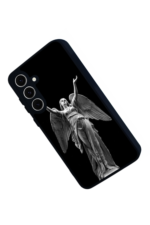 Samsung Galaxy S24 FE Uyumlu Melek Tasarımlı Glossy Premium Kılıf