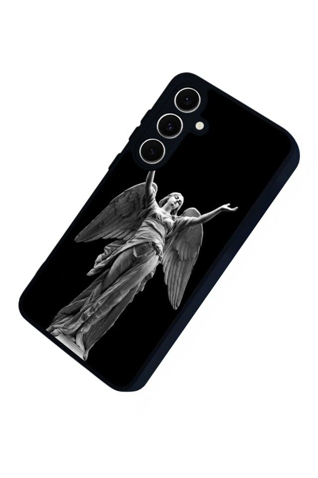 Samsung Galaxy S24 FE Uyumlu Melek Tasarımlı Glossy Premium Kılıf