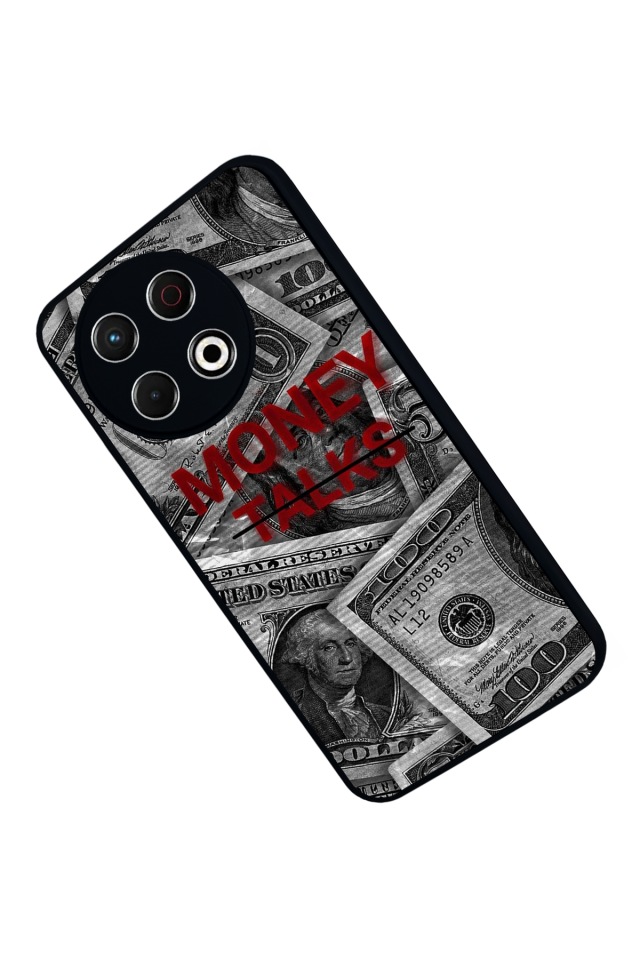 Tecno Spark 30 Pro Uyumlu Money Para Tasarımlı Glossy Premium Kılıf