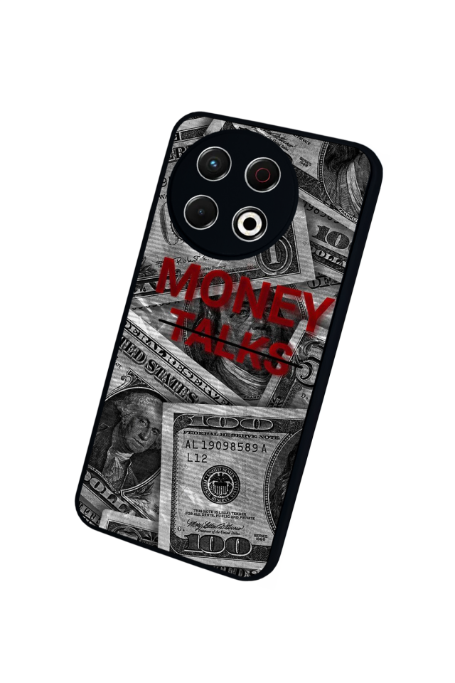 Tecno Spark 30 Pro Uyumlu Money Para Tasarımlı Glossy Premium Kılıf