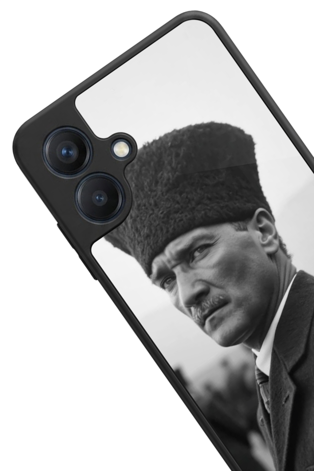 Samsung Galaxy A07 Uyumlu Mustafa Kemal Ataturk Tasarımlı Glossy Premium Kılıf