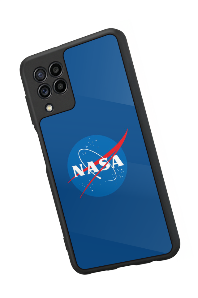 Samsung Galaxy M32 Uyumlu Nasa Tasarımlı Glossy Premium Kılıf