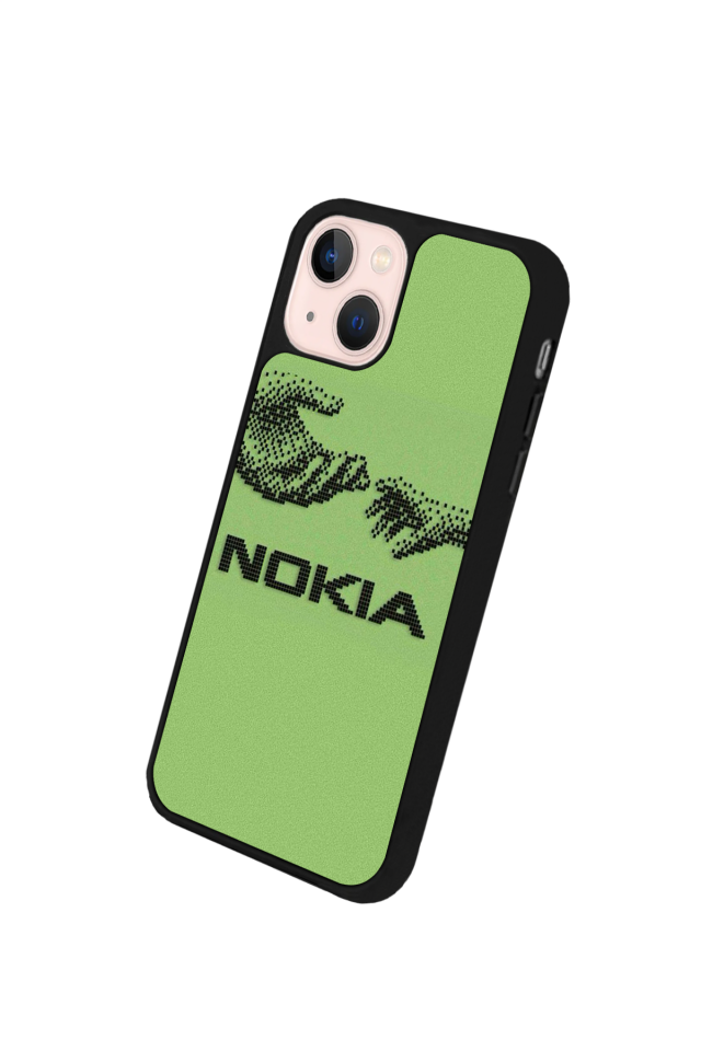 iPhone 13/14 Uyumlu Nokia Tasarımlı Glossy Premium Kılıf