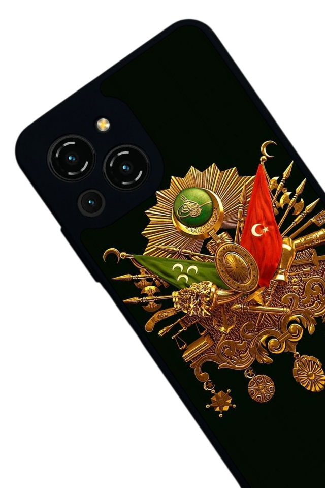 Reeder S23 Pro Max Uyumlu OsmanliTugrasi Tasarımlı Glossy Premium Kılıf