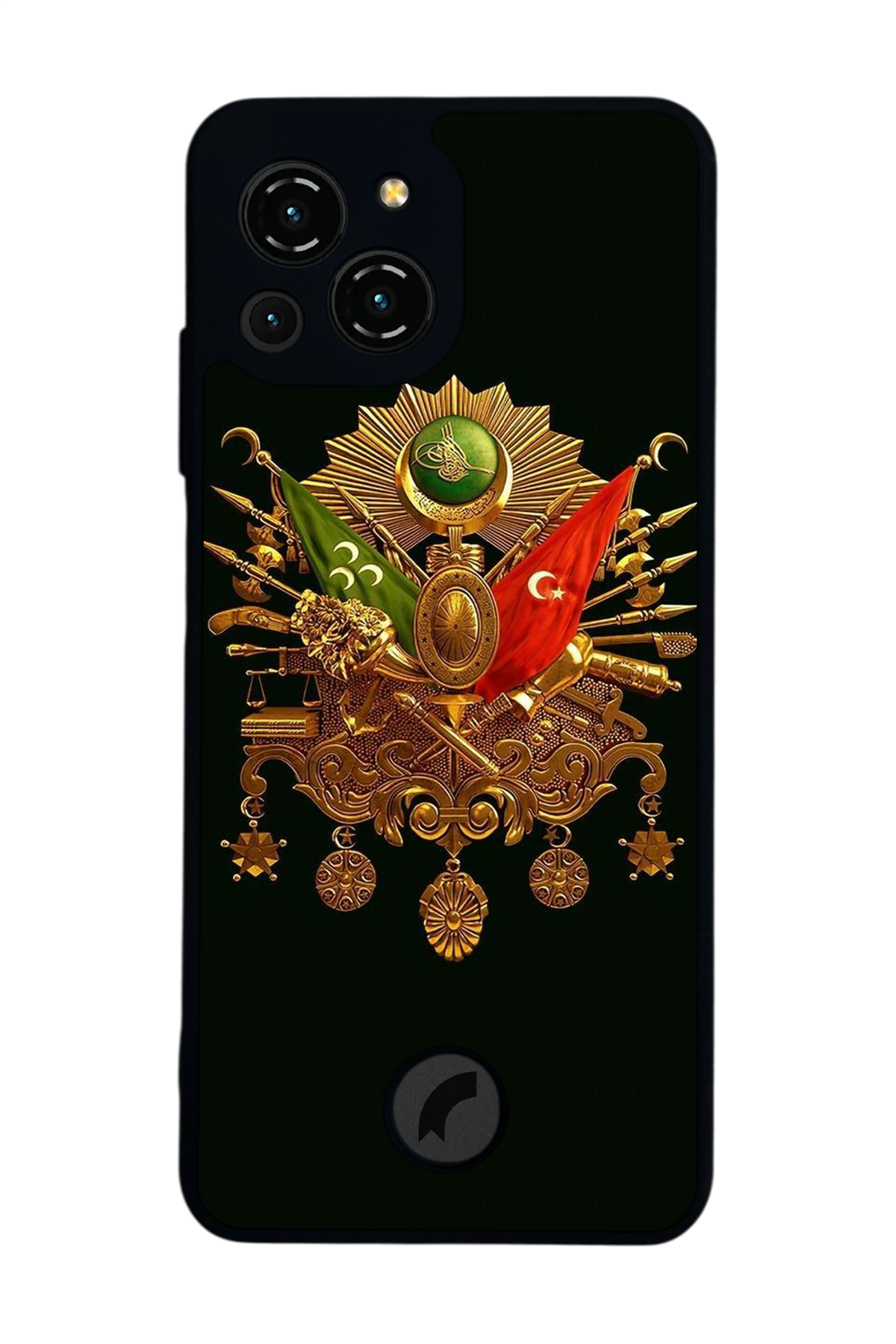 Reeder S23 Pro Max Uyumlu OsmanliTugrasi Tasarımlı Glossy Premium Kılıf