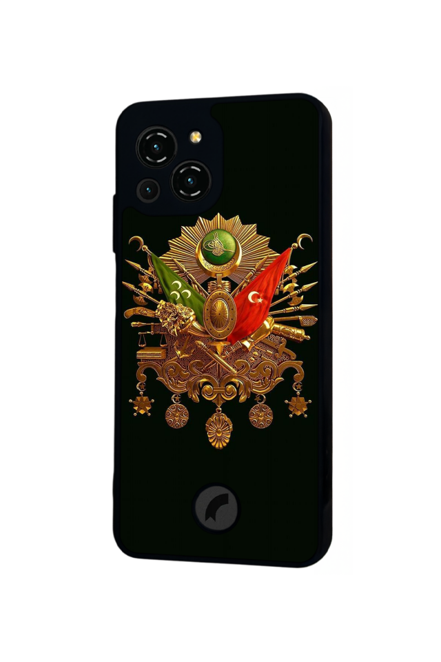 Reeder S23 Pro Max Uyumlu OsmanliTugrasi Tasarımlı Glossy Premium Kılıf