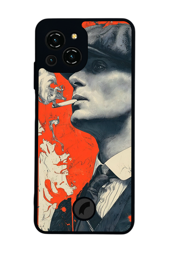 Reeder S23 Pro Max Uyumlu Peaky Blinders Tasarımlı Glossy Premium Kılıf