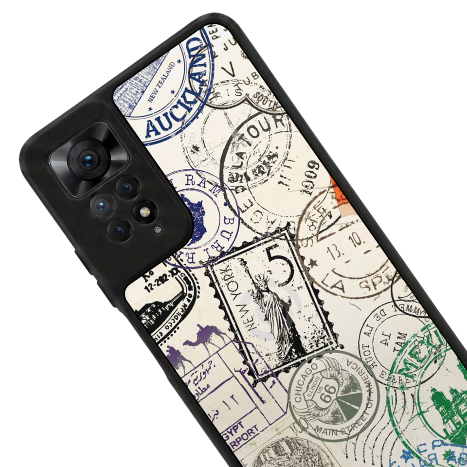 Xiaomi Redmi Note 12 Pro Uyumlu Poster Tasarımlı Glossy Premium Kılıf