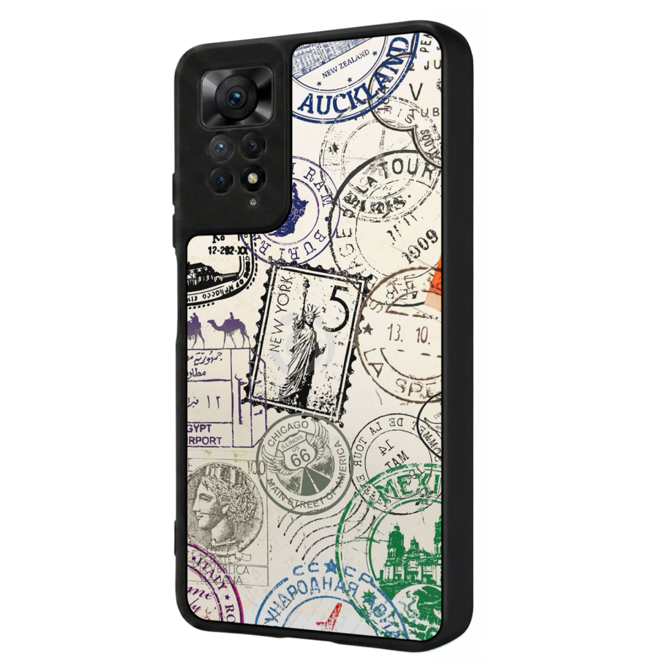 Xiaomi Redmi Note 12 Pro Uyumlu Poster Tasarımlı Glossy Premium Kılıf