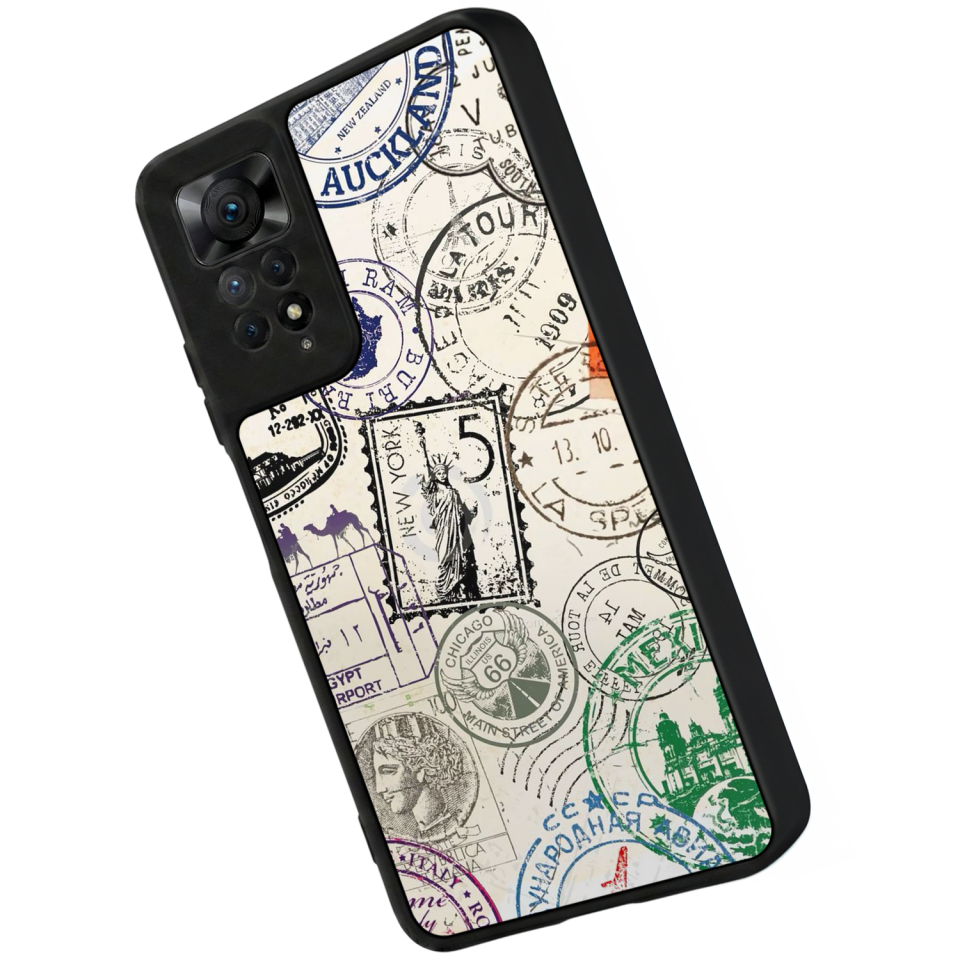 Xiaomi Redmi Note 12 Pro Uyumlu Poster Tasarımlı Glossy Premium Kılıf