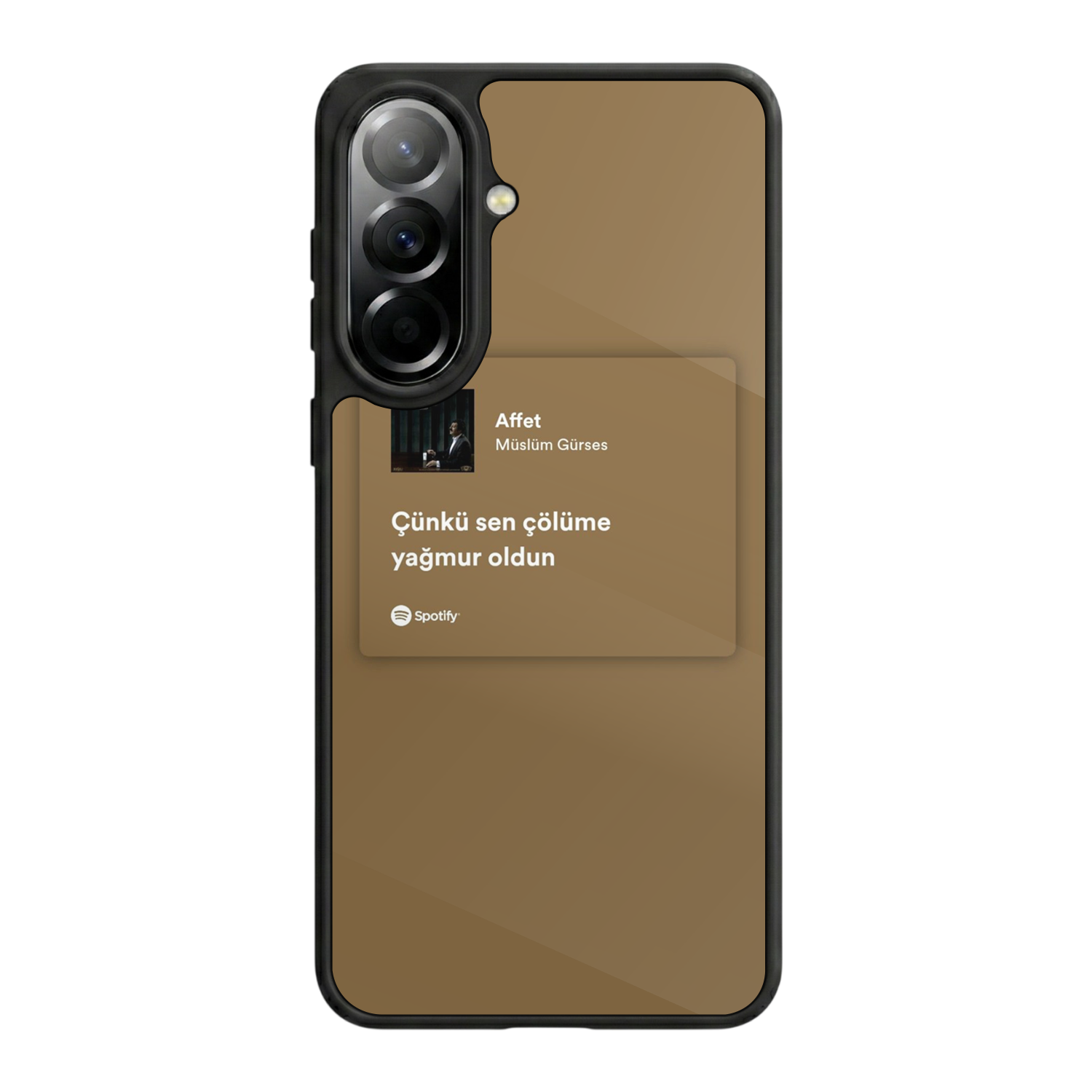 Samsung Galaxy A57 Uyumlu Sarki Sozleri Tasarımlı Glossy Premium Kılıf