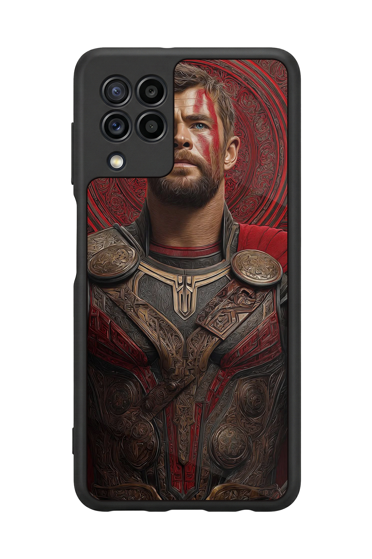 Samsung Galaxy M32 Uyumlu Thor Tasarımlı Glossy Premium Kılıf