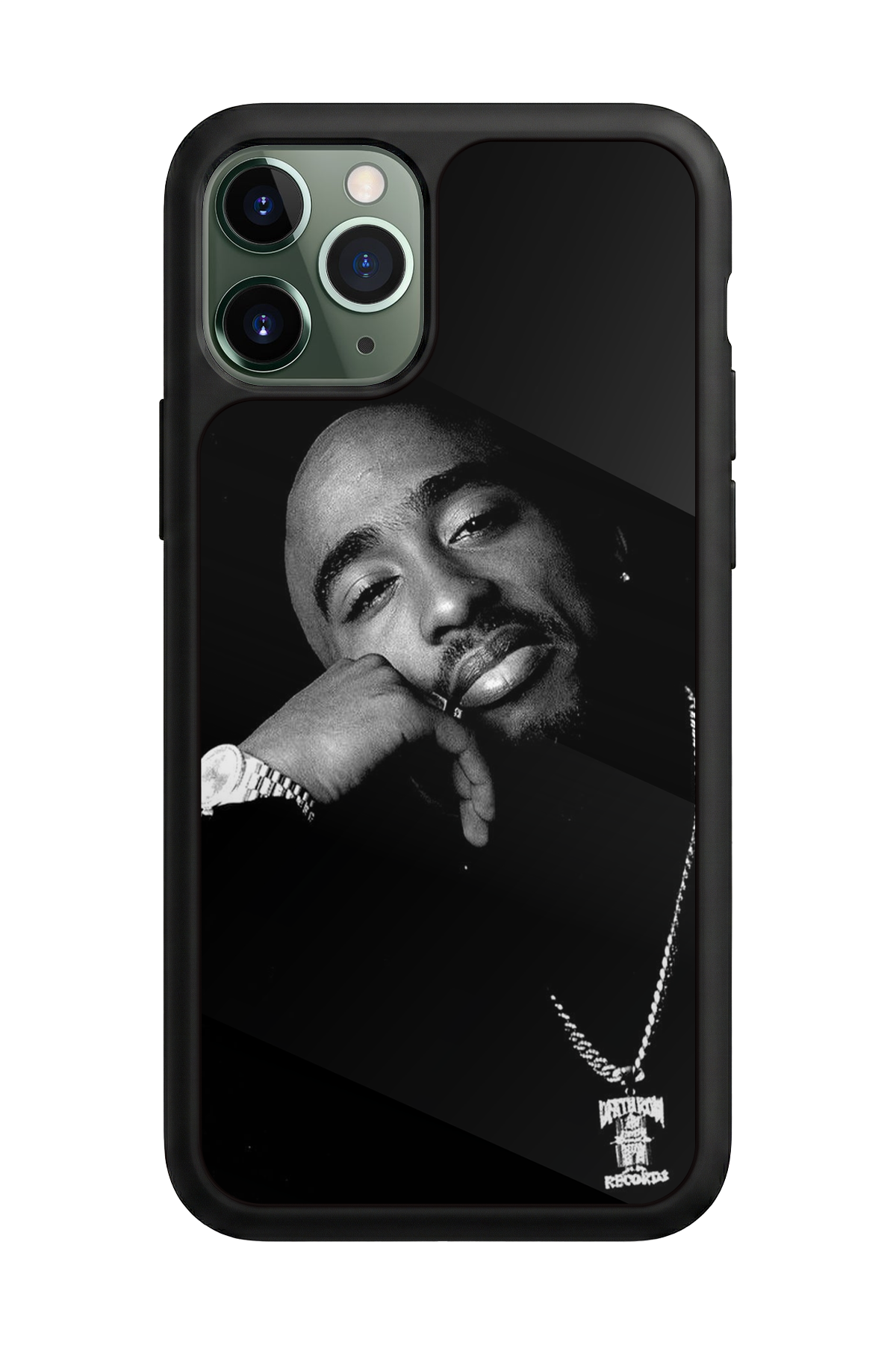 iPhone 11 Pro Uyumlu Tupac Tasarımlı Glossy Premium Kılıf