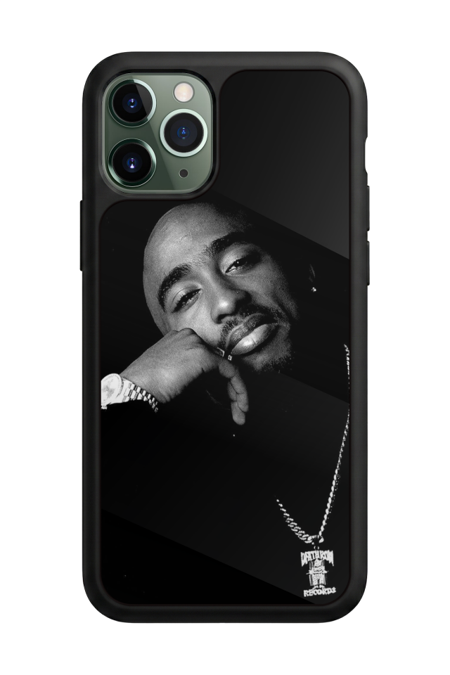 iPhone 11 Pro Uyumlu Tupac Tasarımlı Glossy Premium Kılıf