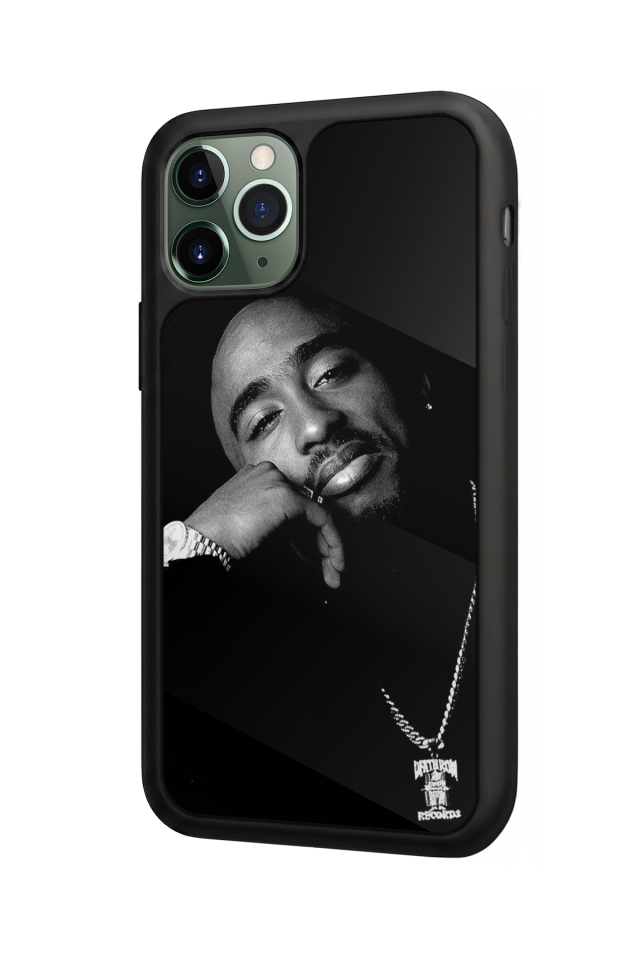 iPhone 11 Pro Uyumlu Tupac Tasarımlı Glossy Premium Kılıf