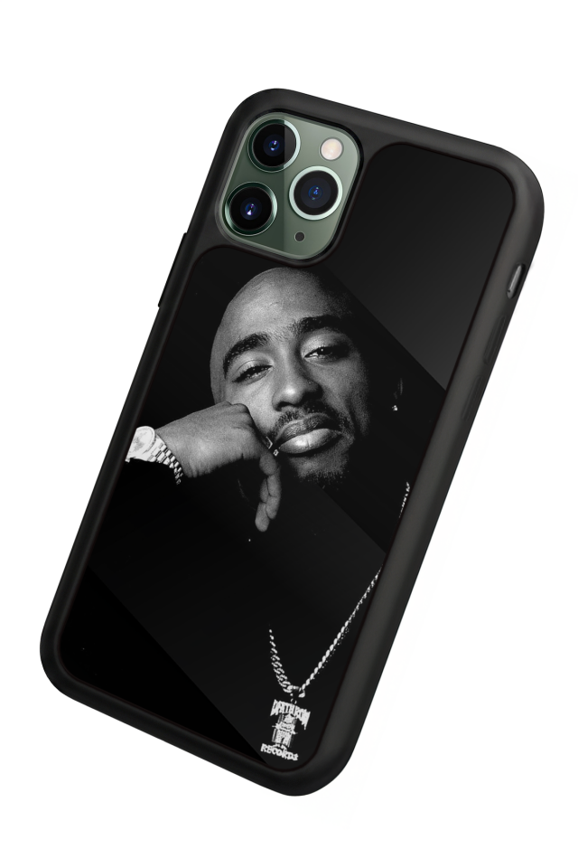 iPhone 11 Pro Uyumlu Tupac Tasarımlı Glossy Premium Kılıf