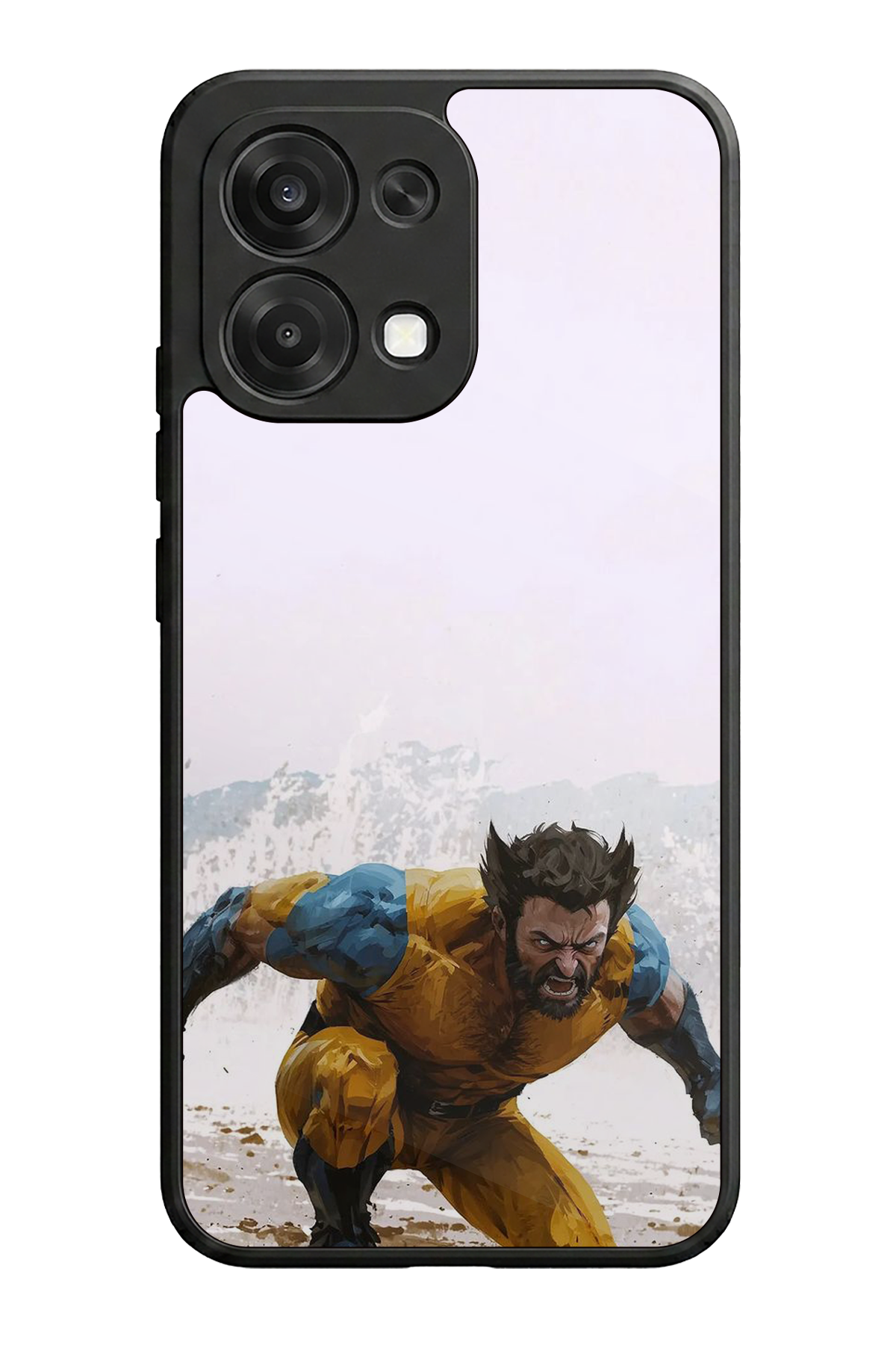 Oppo A6 Pro Uyumlu Wolverine Tasarımlı Glossy Premium Kılıf