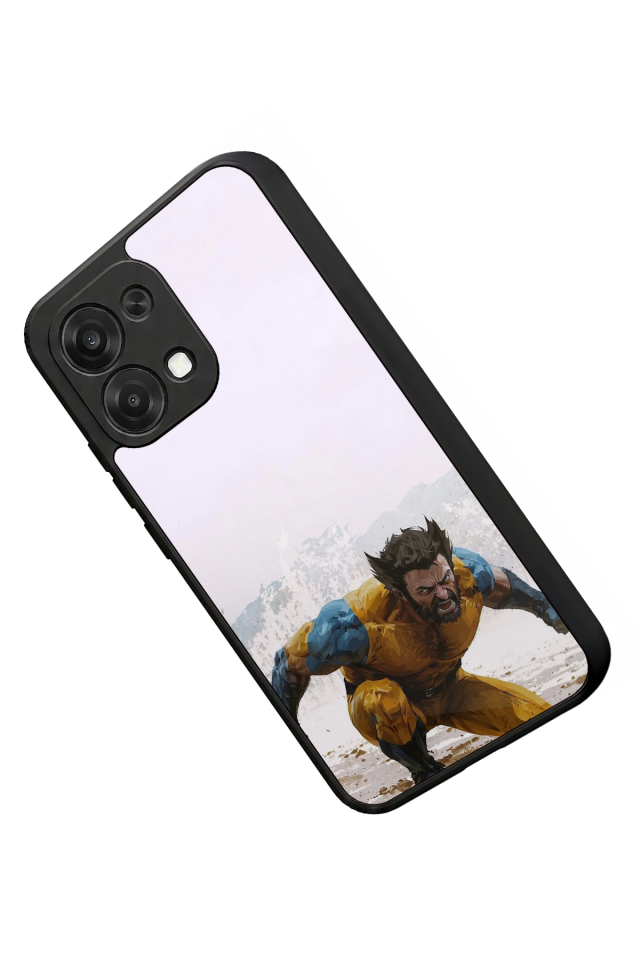 Oppo A6 Pro Uyumlu Wolverine Tasarımlı Glossy Premium Kılıf