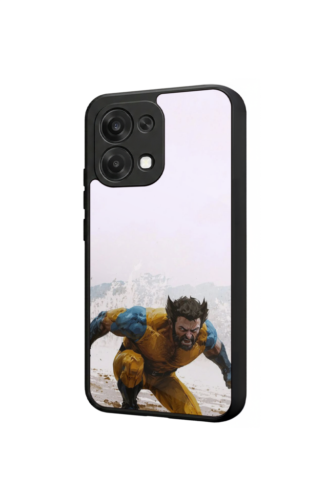 Oppo A6 Pro Uyumlu Wolverine Tasarımlı Glossy Premium Kılıf