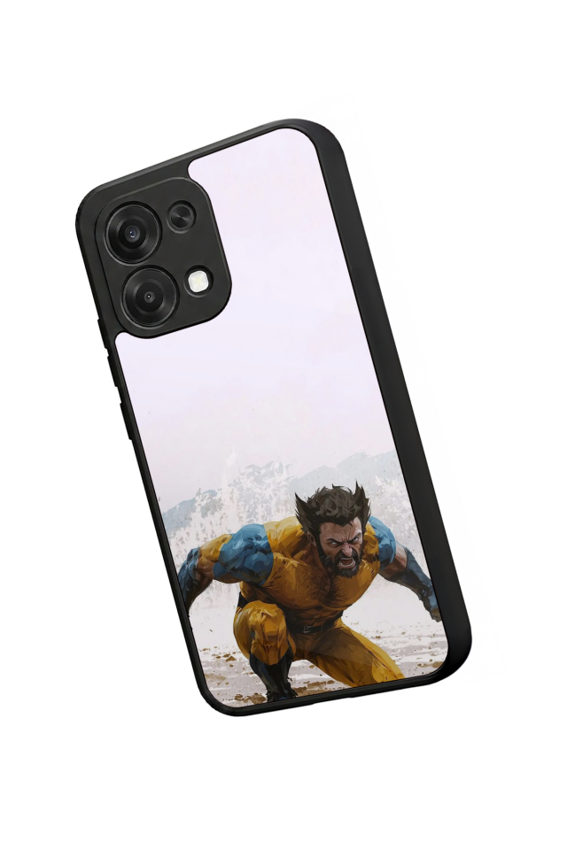 Oppo A6 Pro Uyumlu Wolverine Tasarımlı Glossy Premium Kılıf