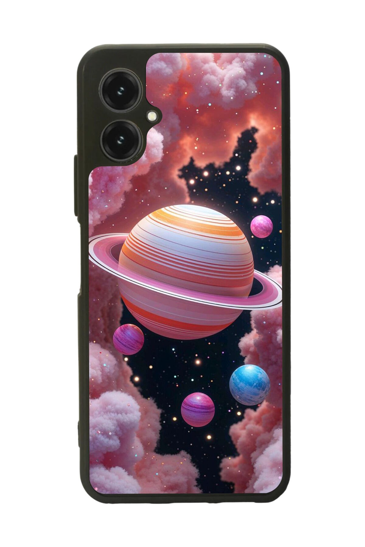 Omix X5 Uyumlu Uzay Tasarımlı Glossy Premium Kılıf