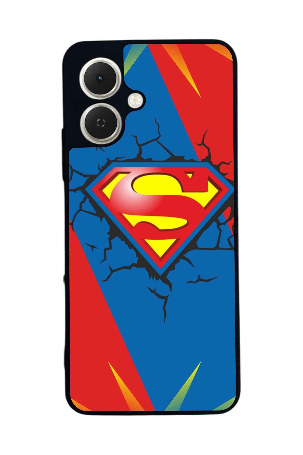 Tecno Spark GO 2 Uyumlu Superman Tasarımlı Glossy Premium Kılıf