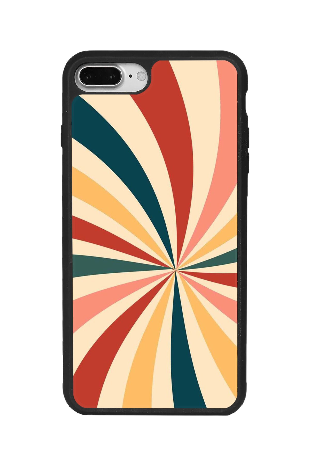 Apple iPhone 7 Plus Siyah Silikon Kılıf Çiziklere ve Darbelere Karşı Koruma