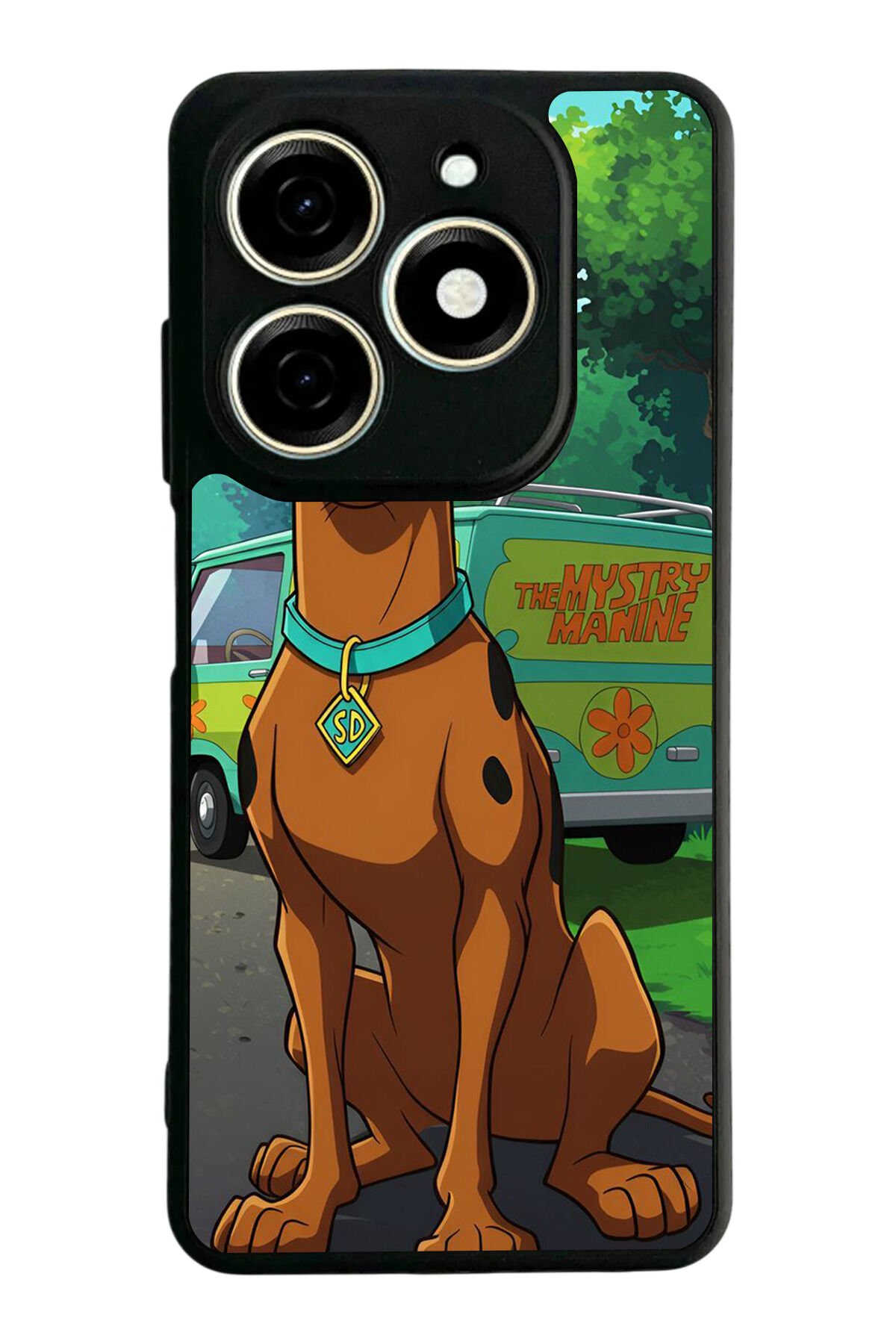 Infınıx Smart 8 Pro Uyumlu Scooby Doo Tasarımlı Glossy Premium Kılıf