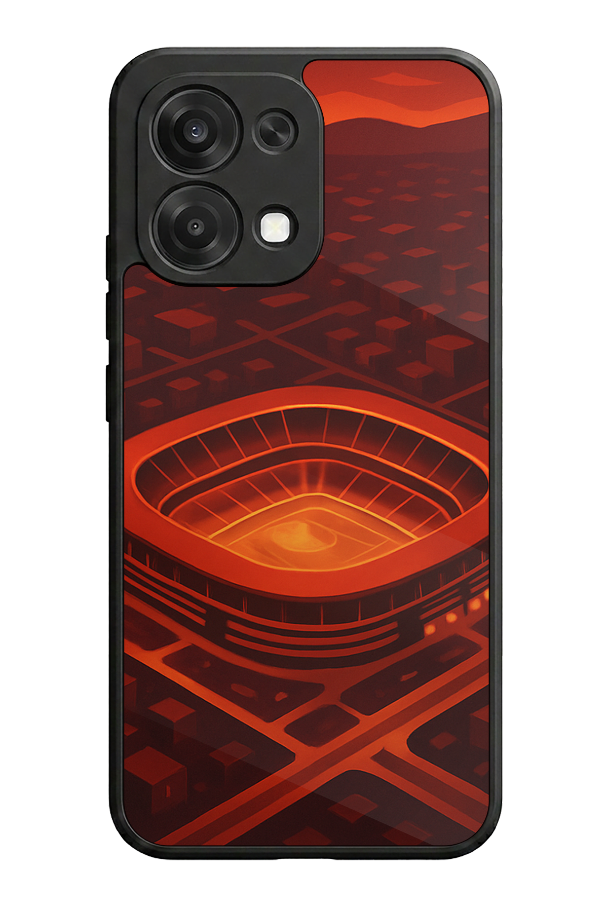 Oppo A6 Pro Uyumlu Aslan Tasarımlı Glossy Premium Kılıf