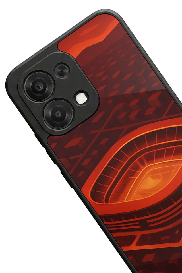 Oppo A6 Pro Uyumlu Aslan Tasarımlı Glossy Premium Kılıf