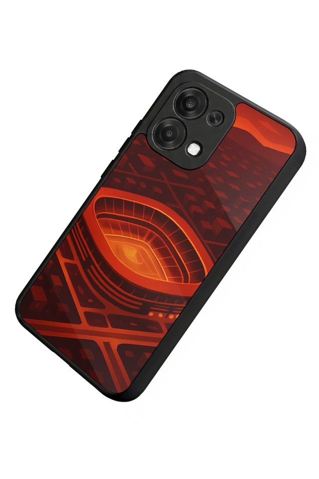 Oppo A6 Pro Uyumlu Aslan Tasarımlı Glossy Premium Kılıf