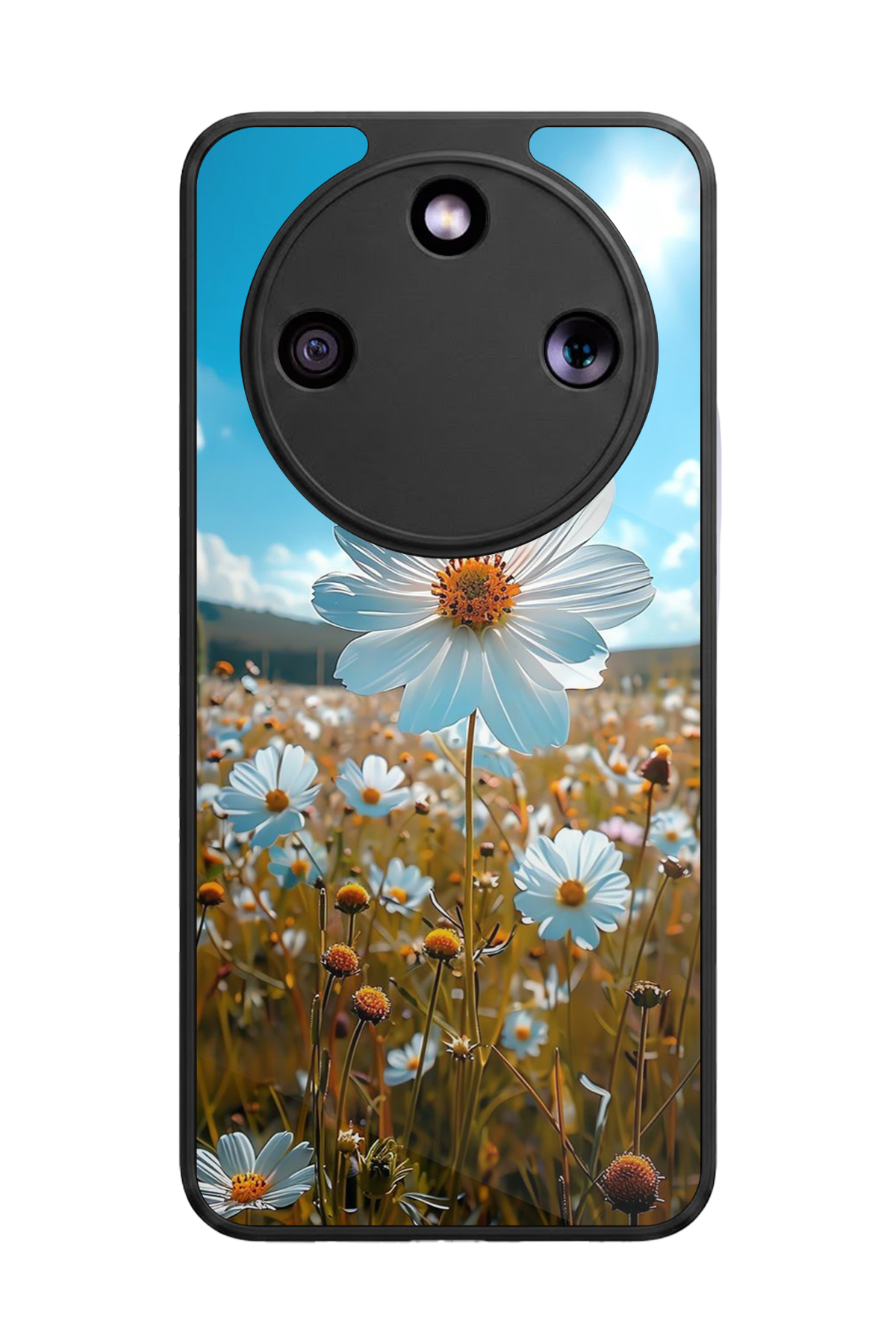 Honor Magic 8 Lite Uyumlu Cicek Tasarımlı Glossy Premium Kılıf
