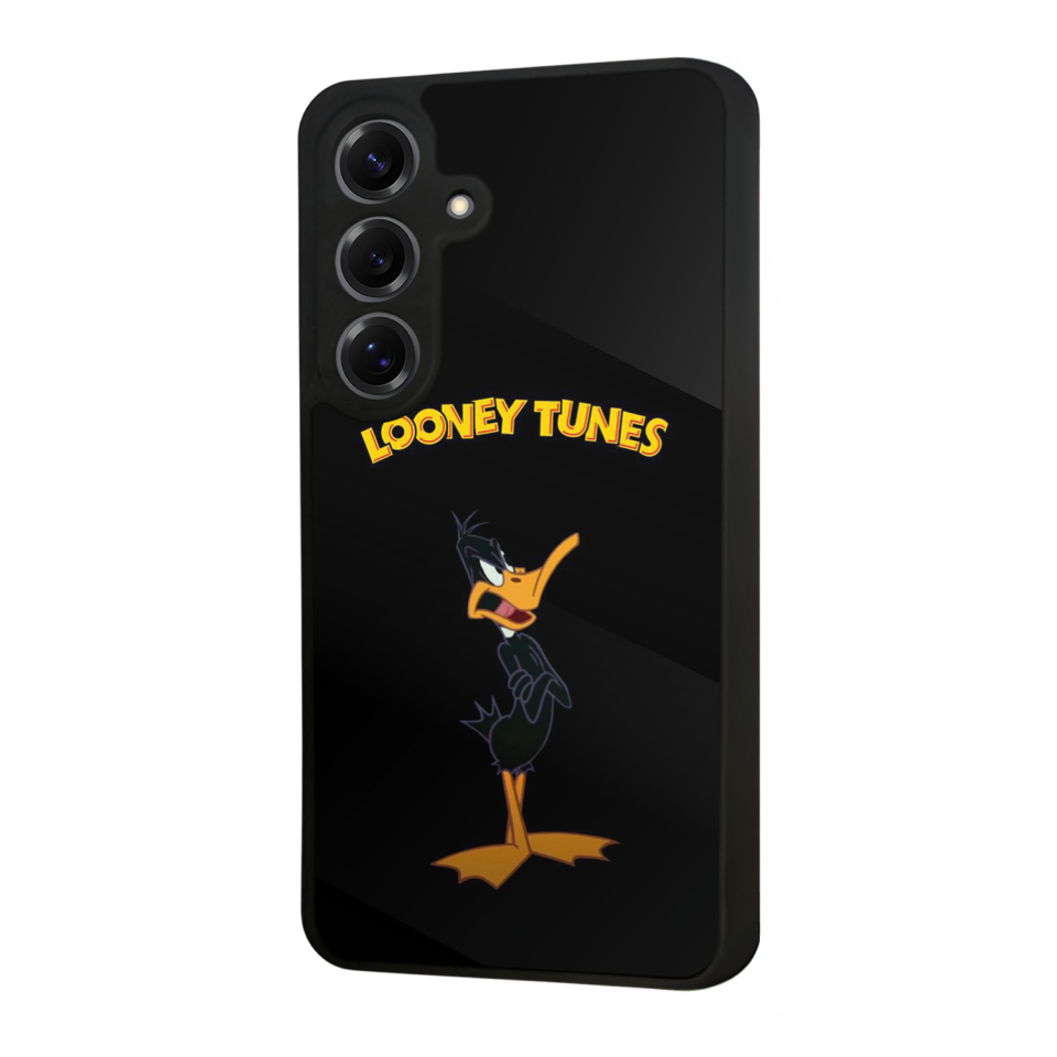 Samsung Galaxy S25 Uyumlu Daffy duck Tasarımlı Glossy Premium Kılıf