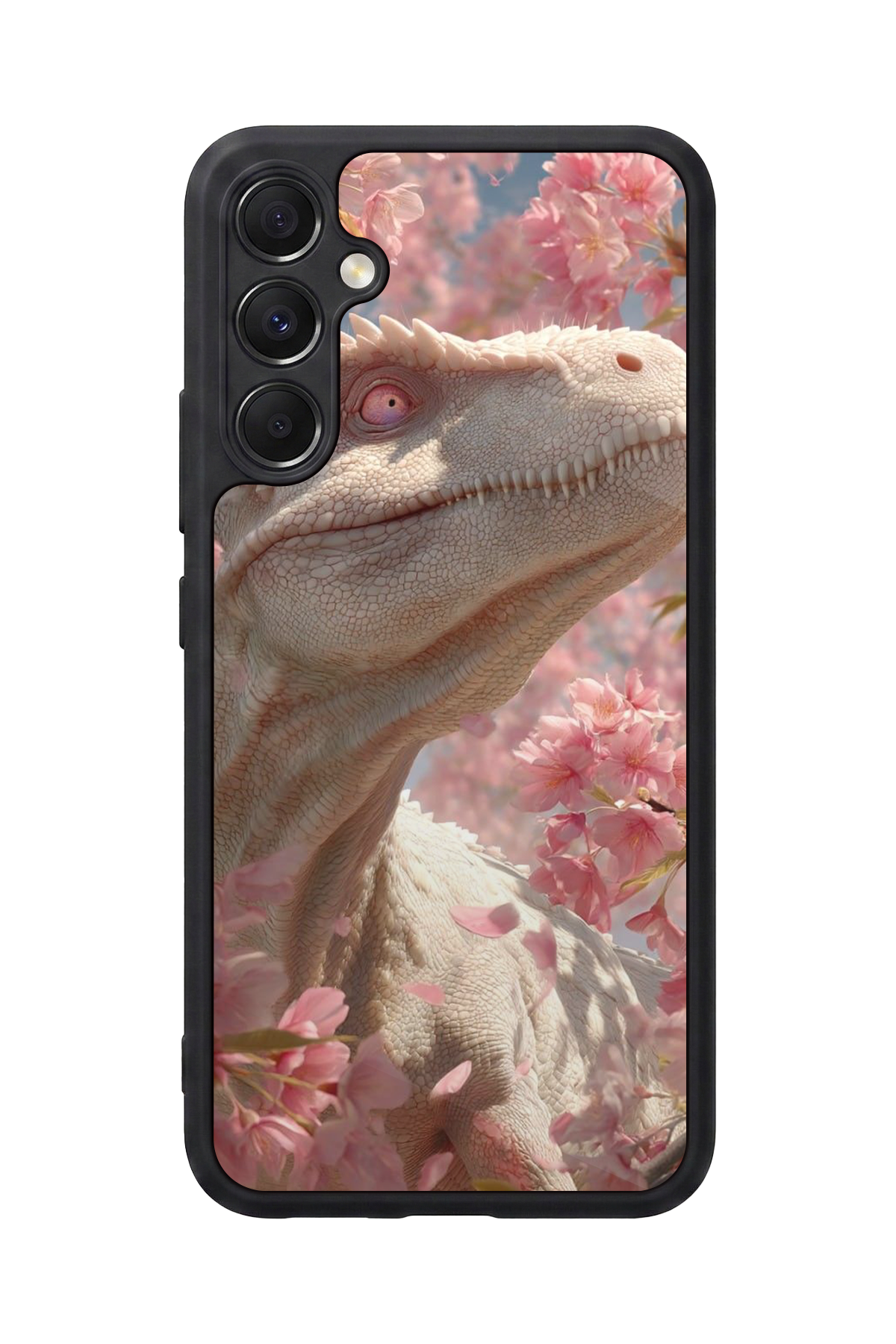 Samsung Galaxy A34 Uyumlu Dinazor Tasarımlı Glossy Premium Kılıf