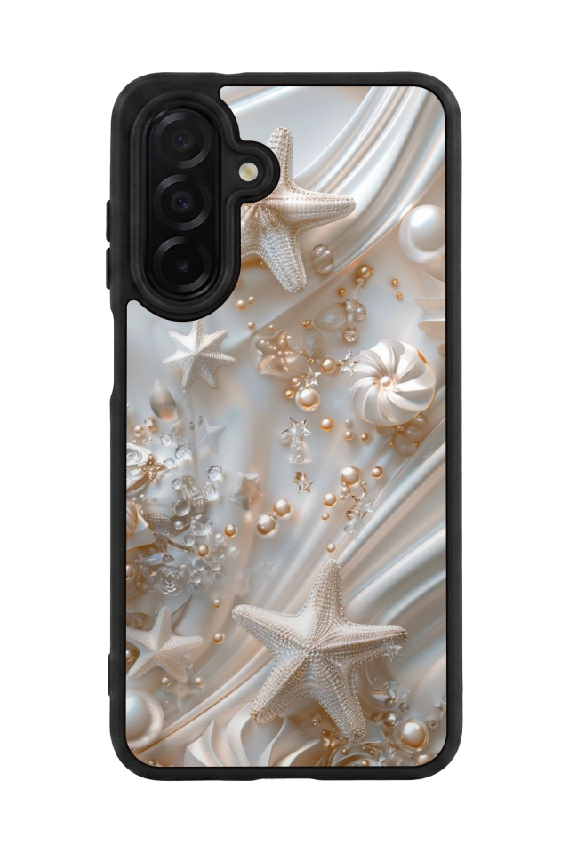 Samsung Galaxy A26 Uyumlu  İnci Tasarımlı Glossy Premium Kılıf