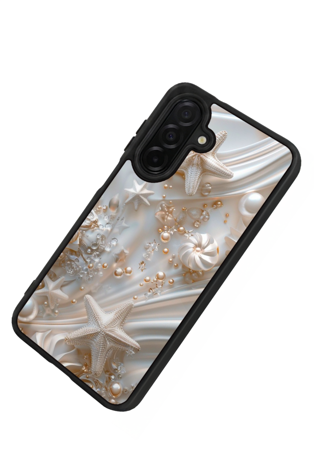 Samsung Galaxy A26 Uyumlu  İnci Tasarımlı Glossy Premium Kılıf