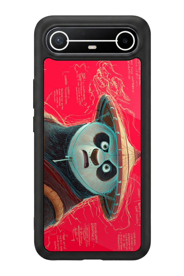 Tecno Spark Slim 5G Uyumlu Kung Fu Panda Tasarımlı Glossy Premium Kılıf
