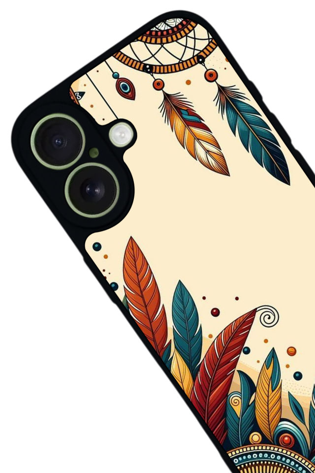 iPhone 17 Uyumlu Mandala Tasarımlı Glossy Premium Kılıf