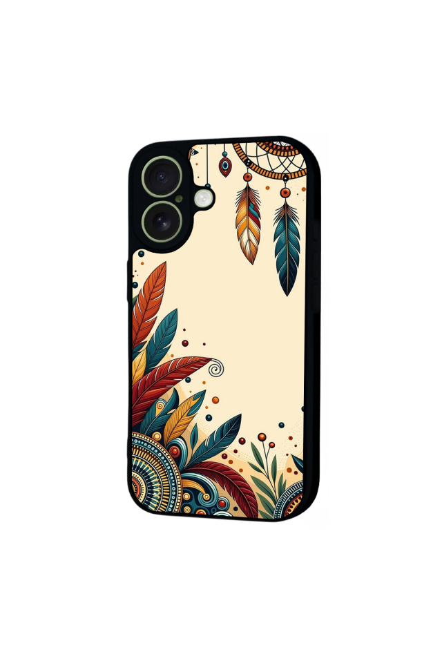 iPhone 17 Uyumlu Mandala Tasarımlı Glossy Premium Kılıf