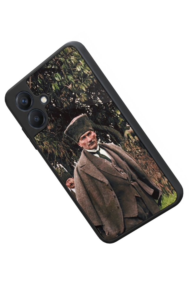 Samsung Galaxy A07 Uyumlu Mustafa Kemal Ataturk Tasarımlı Glossy Premium Kılıf