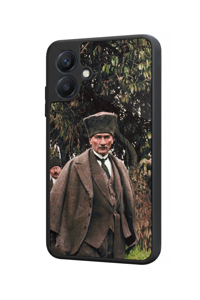 Samsung Galaxy A07 Uyumlu Mustafa Kemal Ataturk Tasarımlı Glossy Premium Kılıf