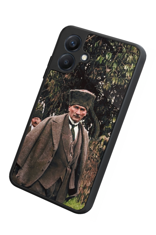 Samsung Galaxy A07 Uyumlu Mustafa Kemal Ataturk Tasarımlı Glossy Premium Kılıf