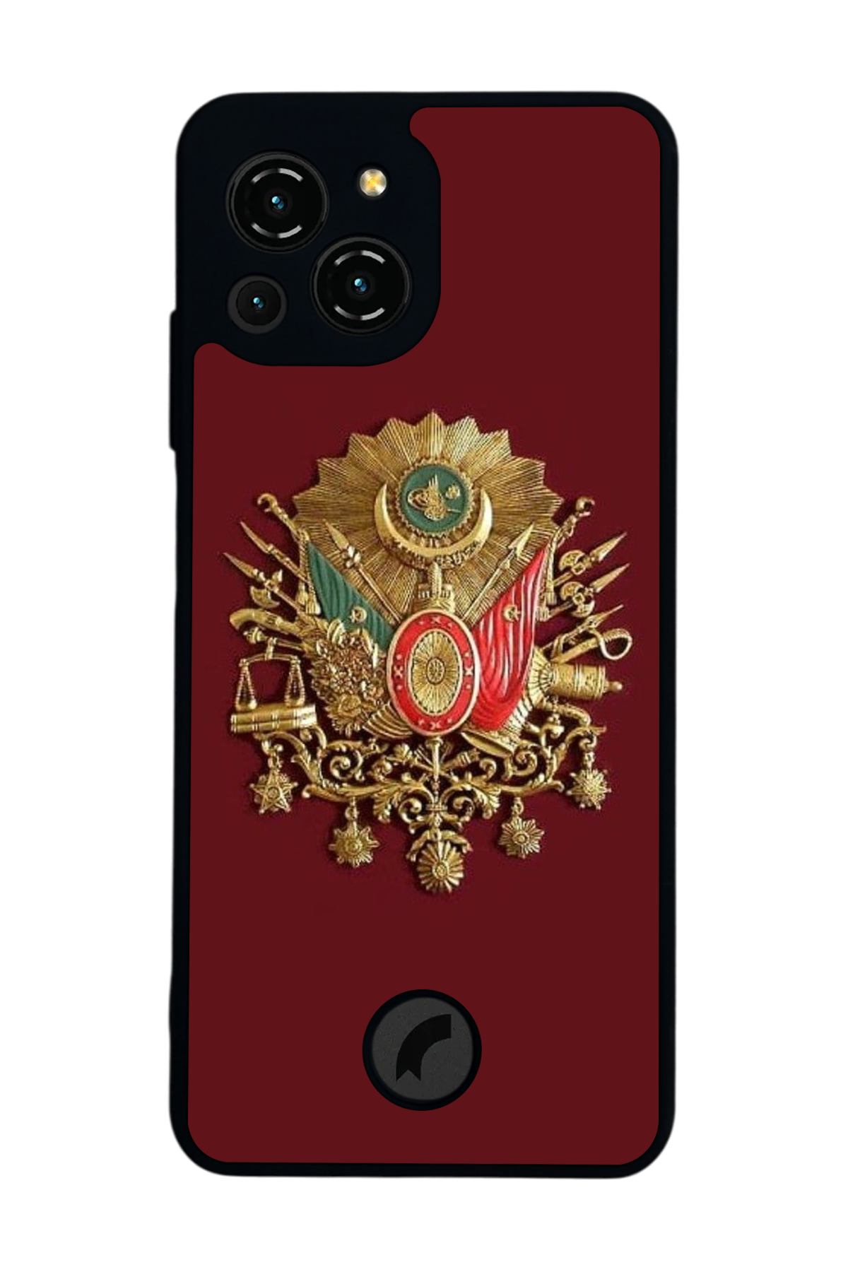 Reeder S23 Pro Max Uyumlu OsmanliTugrasi Tasarımlı Glossy Premium Kılıf