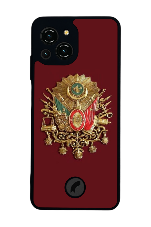 Reeder S23 Pro Max Uyumlu OsmanliTugrasi Tasarımlı Glossy Premium Kılıf