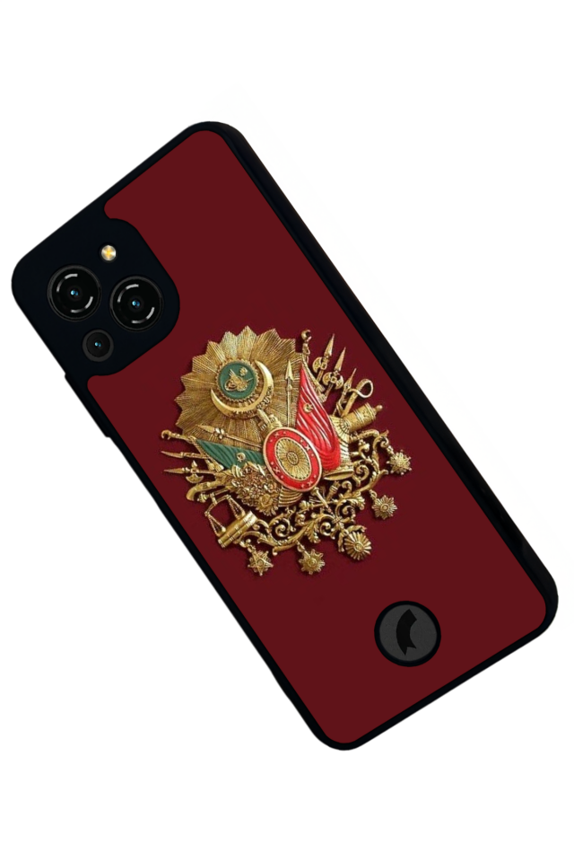 Reeder S23 Pro Max Uyumlu OsmanliTugrasi Tasarımlı Glossy Premium Kılıf