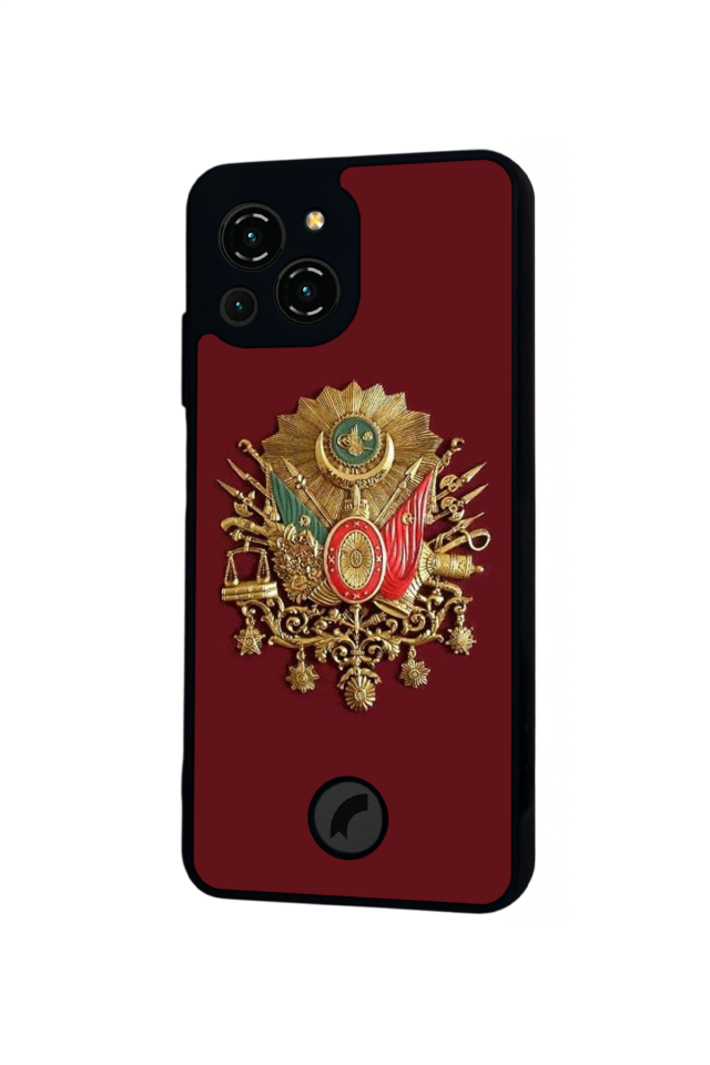 Reeder S23 Pro Max Uyumlu OsmanliTugrasi Tasarımlı Glossy Premium Kılıf