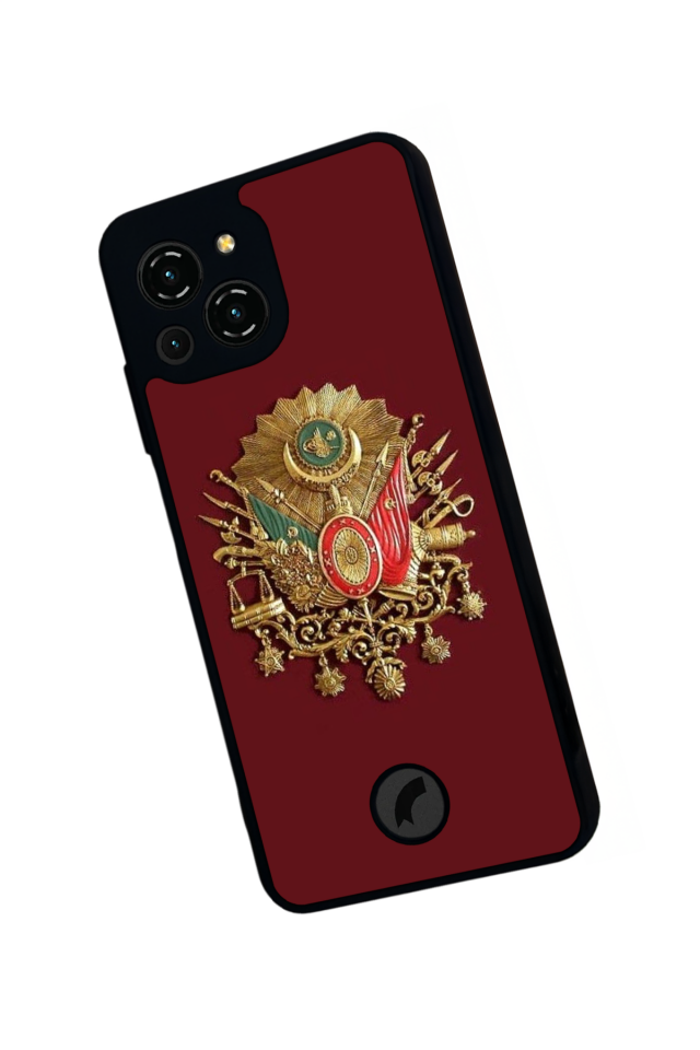 Reeder S23 Pro Max Uyumlu OsmanliTugrasi Tasarımlı Glossy Premium Kılıf