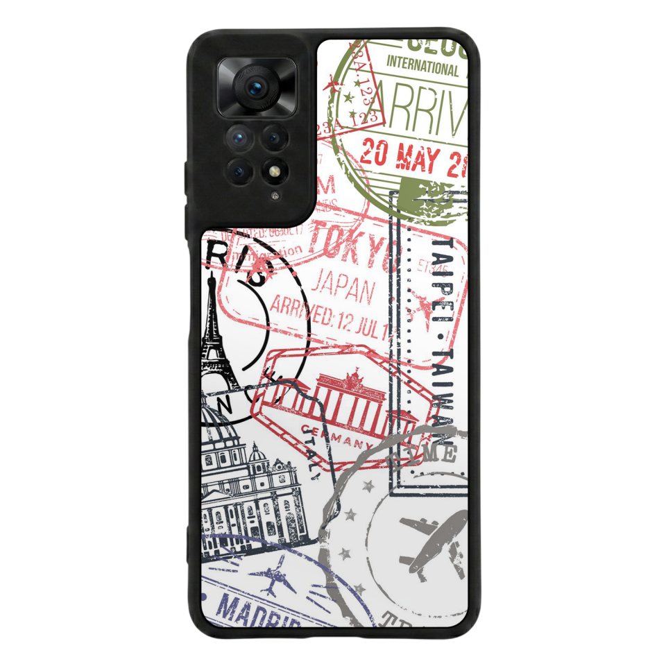 Xiaomi Redmi Note 12 Pro Uyumlu Poster Tasarımlı Glossy Premium Kılıf